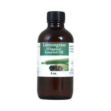 Lemongrass (Organic) Essential Oil 4 oz. image 0