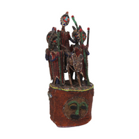 YORUBA CHIEF CORONATION CROWN (10.0LBS) - STYLE 1 image
