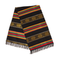 PREMIUM KENTE SCARF/TABLE RUNNER #4 BLACK image 0