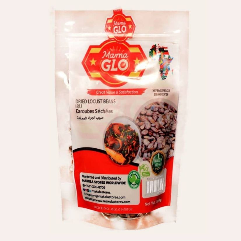 Mama Glo - Dried Iru / Locust Beans (100g) image 0