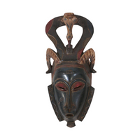 LARGE IVORIAN GURU MASK (0.5LBS) - STYLE 12 image