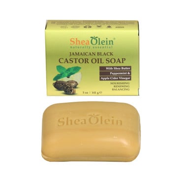 Shea Olein: Jamaican Black Castor Oil Soap - 5 oz. image 0