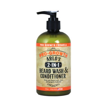 Arlo's: 2-IN1 Pro-Growth Beard Wash & Conditioner - 12 oz. image 0
