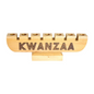 "KWANZAA" (NATURAL WOOD) KWANZAA KINARA (NANLBS) image 0