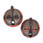 LARGE ROUND GHANA ASHANTI MASK image 0