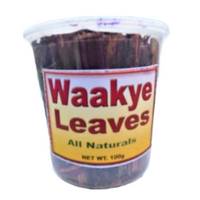 WAAKYE LEAVES/RED SORGHUM LEAVES (200G) (0.44LBS) image 0