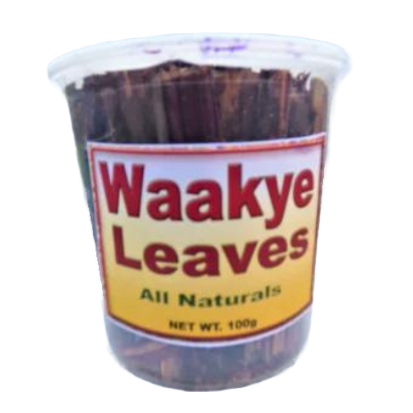 WAAKYE LEAVES/RED SORGHUM LEAVES (200G) (0.44LBS) image 0