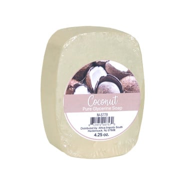 Coconut Glycerine Soap Bar image 0