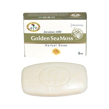 African Indian Herbs (AIH): Golden Sea Moss Soap - 5 oz. image 0