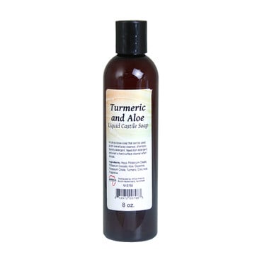 Turmeric & Aloe Liquid Castile Soap  - 8 oz. image 0
