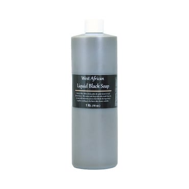 West African Liquid Black Soap - 1 Lb image 0
