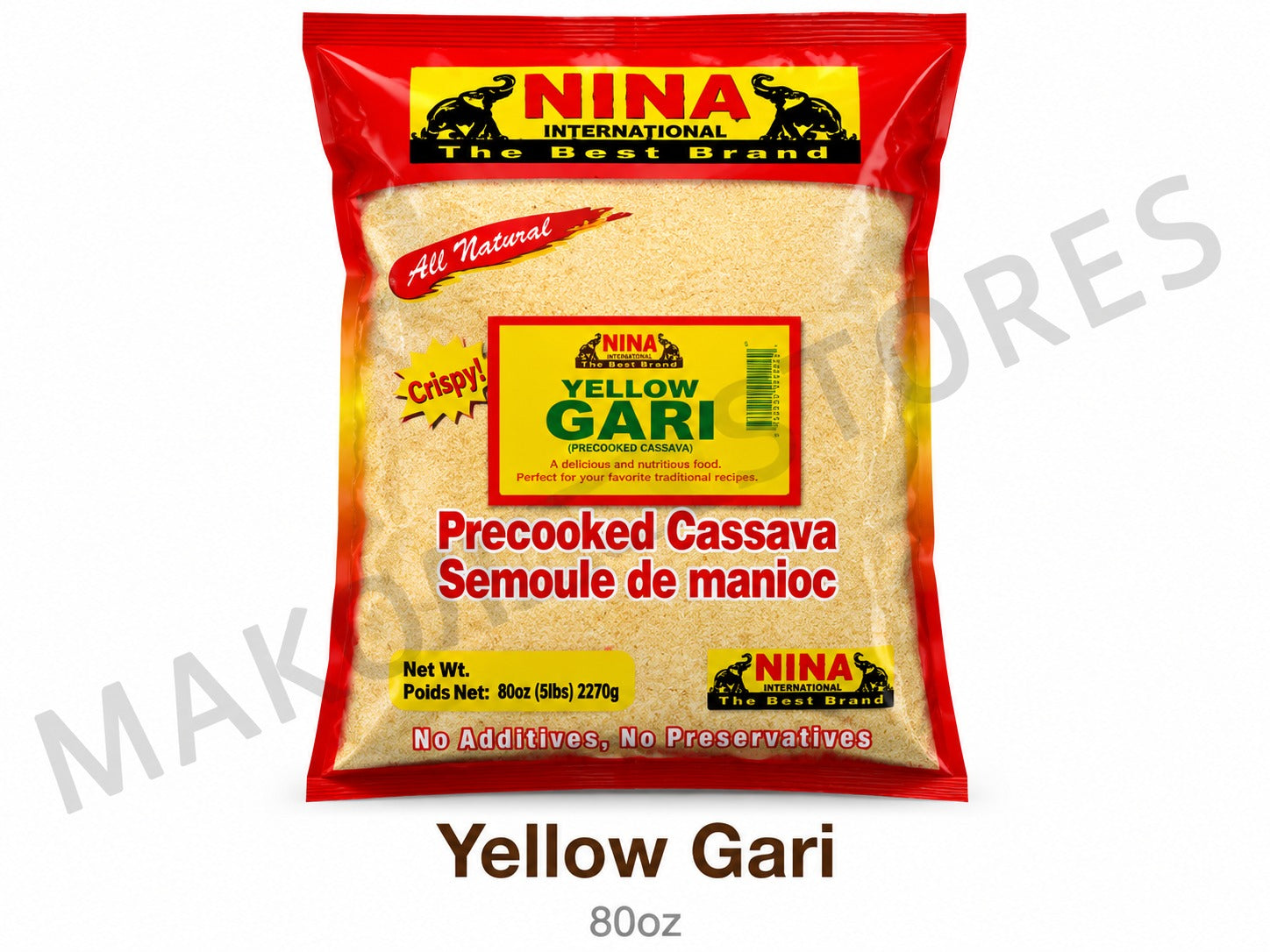 Nina yellow gari 80oz image 0