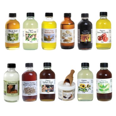 Set Of 12 Organic Natural Healing Oils image 0