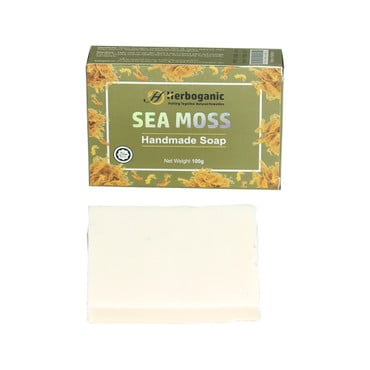 Herboganic: Handmade Sea Moss Soap 100% Natural image 0