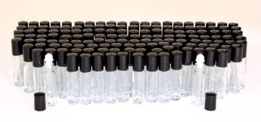 1/3 oz. Glass Roll-on Bottles - Set Of 144 image 0