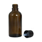 50 mL (1.7 oz.) Amber Bottles & Euro Dropper Lids - Set Of 6 image 0