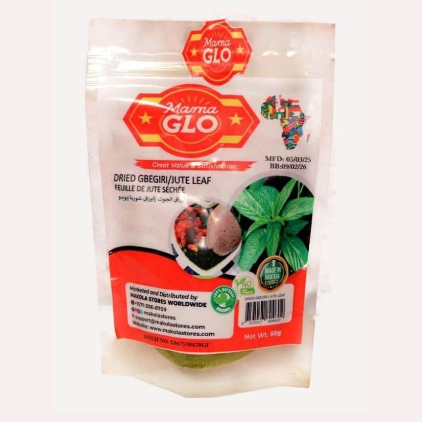 Mama Glo - Dried Ewedo/ Jute Leaf (100g) image 0