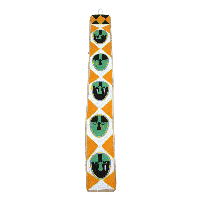 YORUBA BEADED WALL HANGING (3.13LBS) - STYLE 2 image