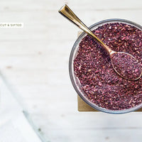 Dried Hibiscus Flower Cut & Sifted (Hibiscus rosa-sinensis) | Herbal Tea | Kosher Certified | Raw, Vegan, Non GMO & Gluten Free | USDA Certified | Origin - India image 1