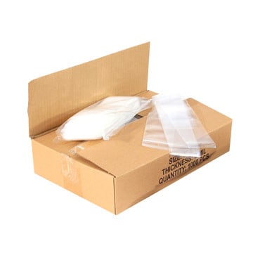 Plastic Zip Bags 2" X 12" - 1,000 Count image 0