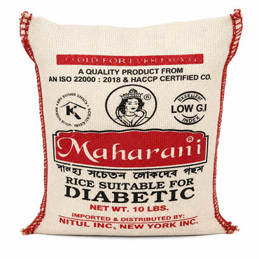 Maharani rice suitable for diabetics 10lb image 1