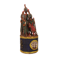 YORUBA CHIEF CORONATION CROWN (10.0LBS) - STYLE 2 image