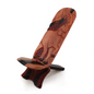 LARGE SENEGALESE WOOD CARVED CHAIR (27.2LBS) image 0