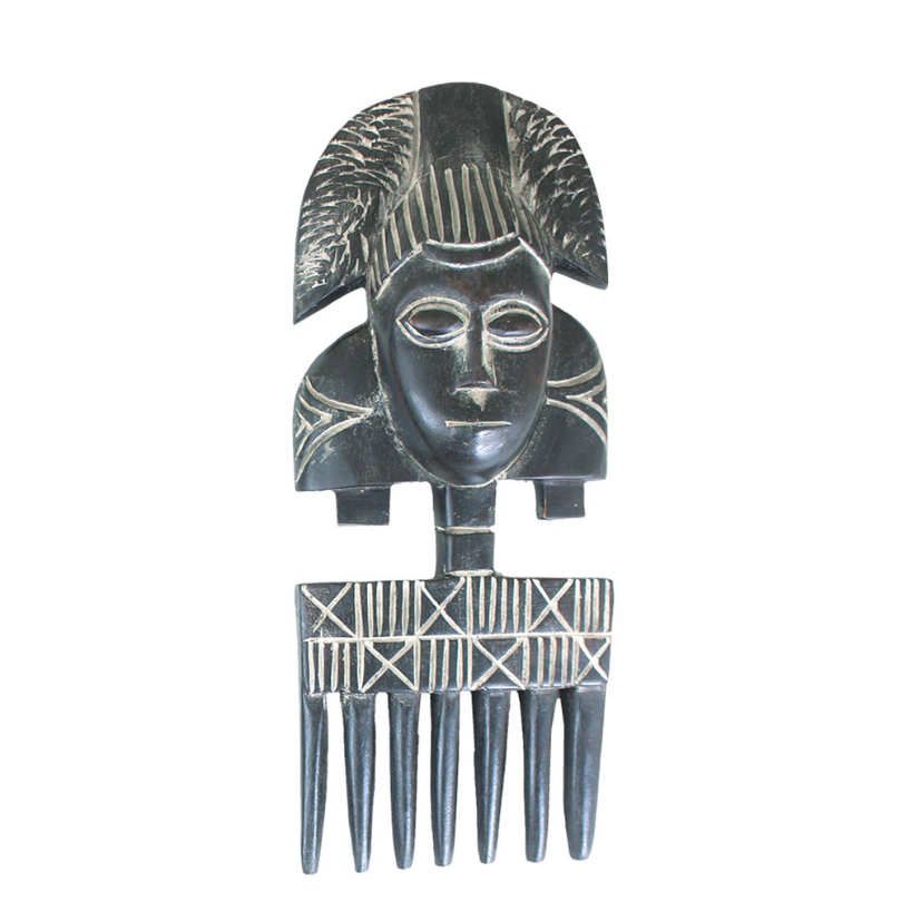CEREMONIAL WOOD STATUE (1.0LBS) - STYLE 2 image