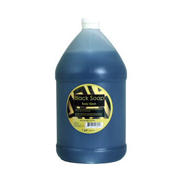 Liquid Black Soap/Body Wash - 1 Gallon image 0