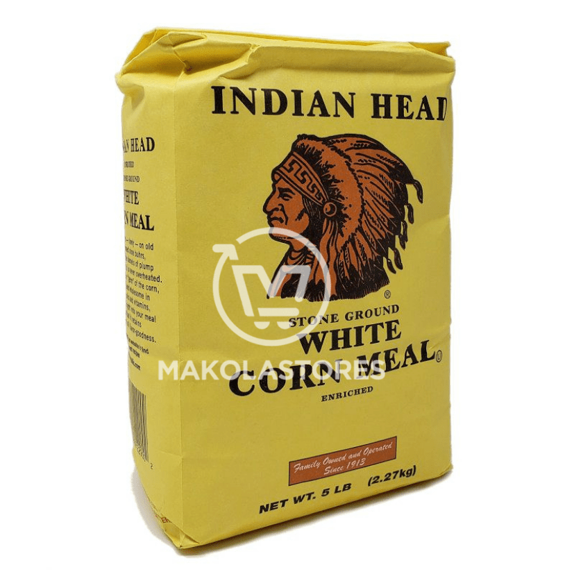 INDIAN HEAD - WHITE CORN MEAL (2.0LBS) image 0