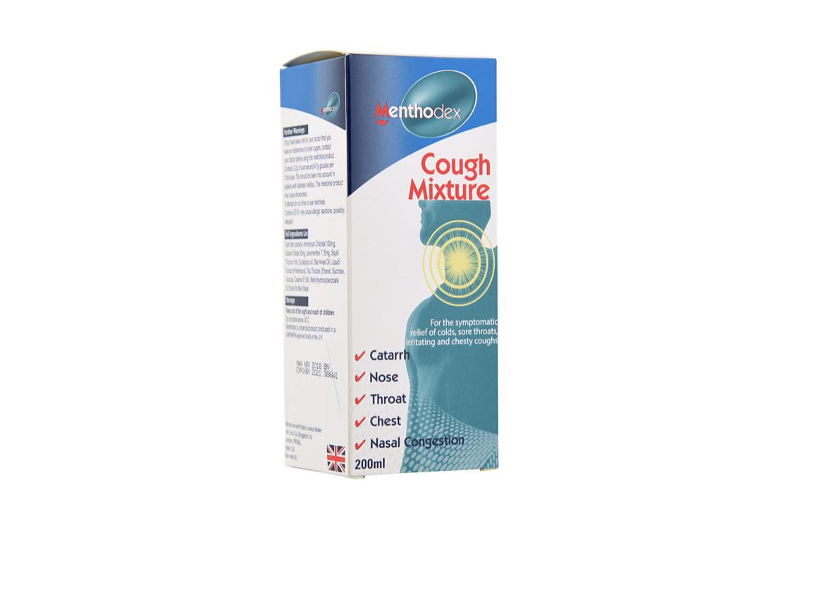 MENTHODEX COUGH MIXTURE (0.4LBS) image 1