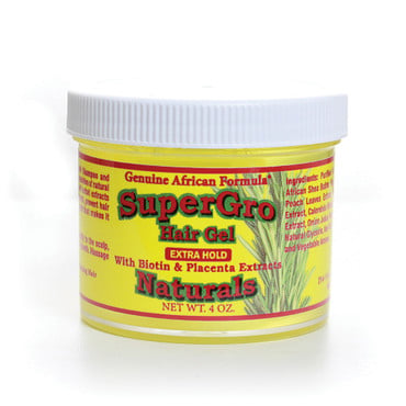 SuperGrow Hair Gel: Extra Hold - 4 oz. image 0