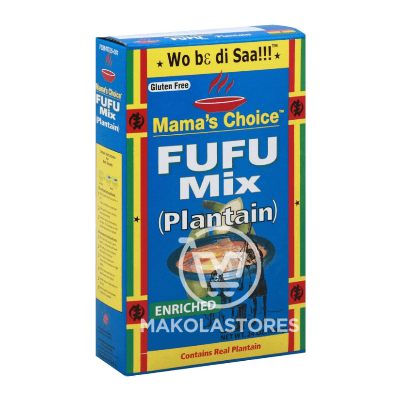 MAMA'S CHOICE - FUFU MIX (PLANTAIN) (1.37LBS) image 0