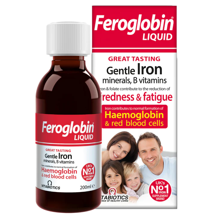 VITABIOTICS FEROGLOBIN B12 LIQUID 200ML image 0